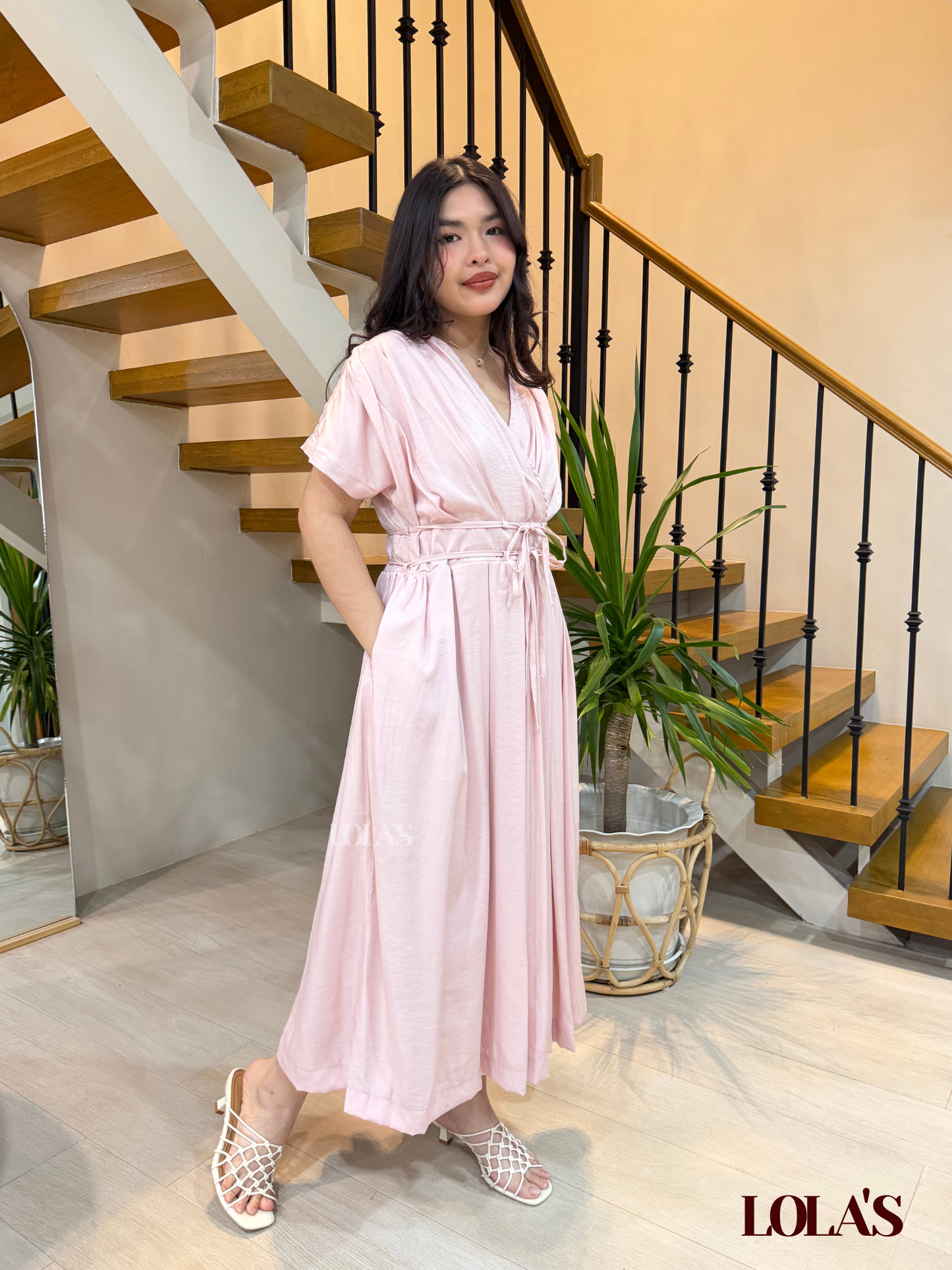 Kaye Dress (Dusty Rose)