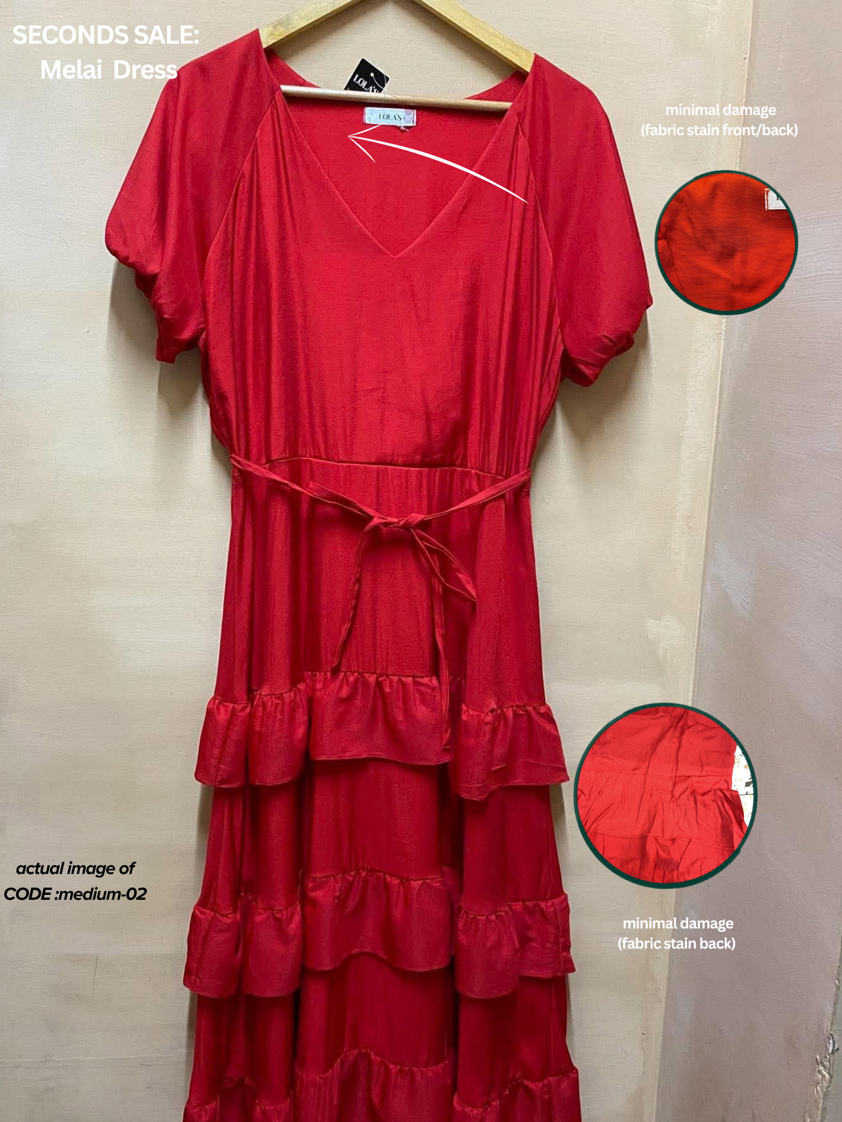 Melai Dress (Seconds Sale)