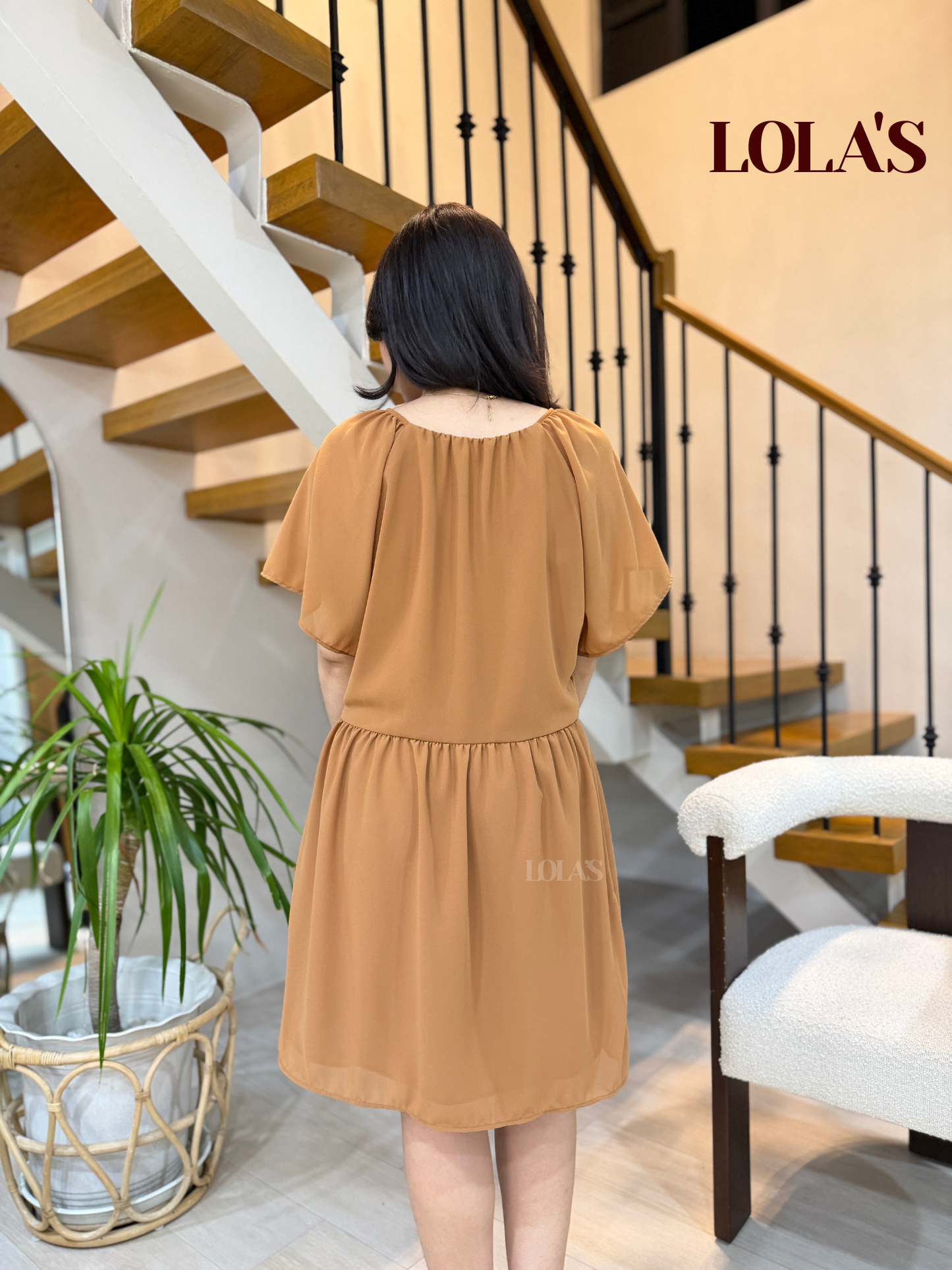 Nessa Dress (Latte)