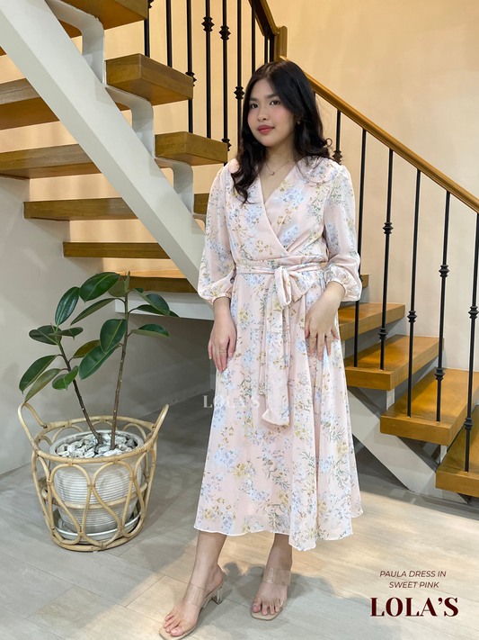 Paula Dress (Sweet Pink)