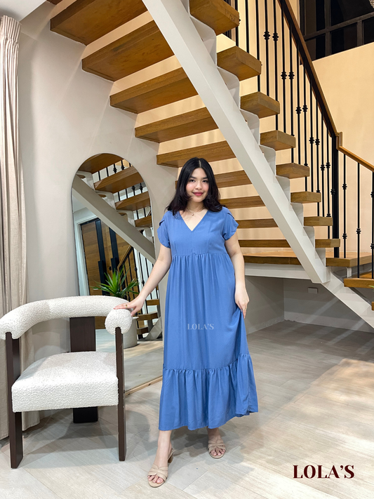 Jane Dress (Cerulean Blue)