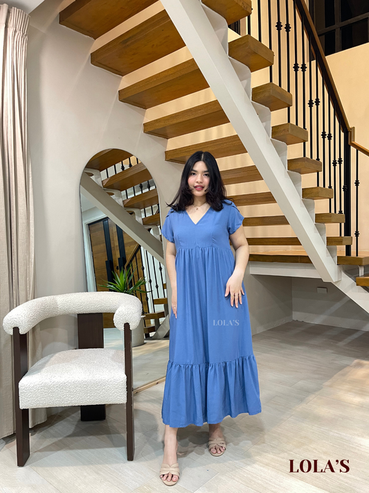Jane Dress (Cerulean Blue)