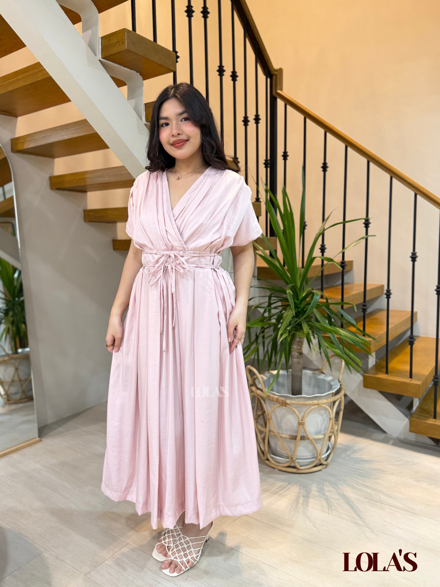 Kaye Dress (Dusty Rose)