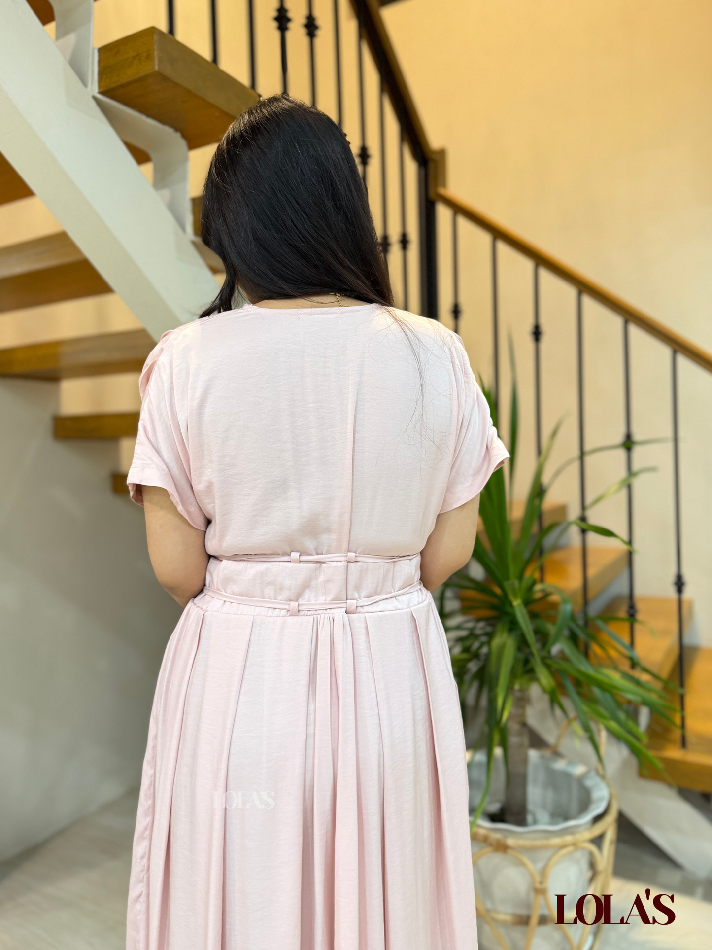 Kaye Dress (Dusty Rose)