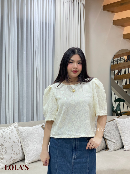 Vivian Top (Snowdrop Lace)