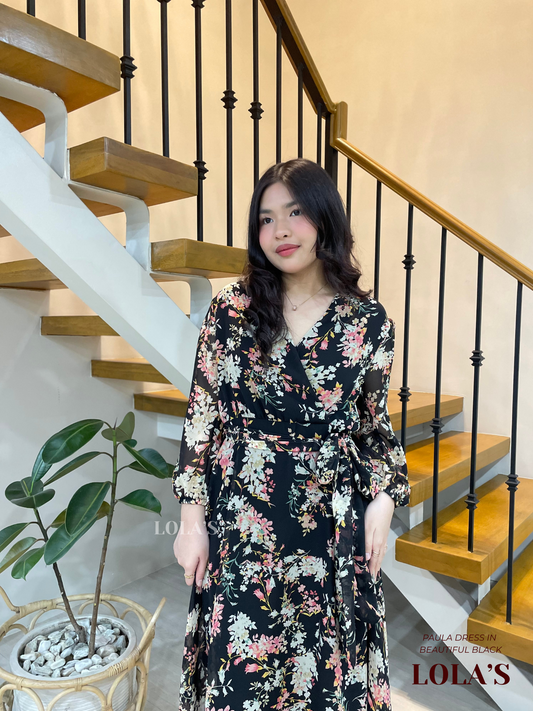 Paula Dress (Beautiful Black)