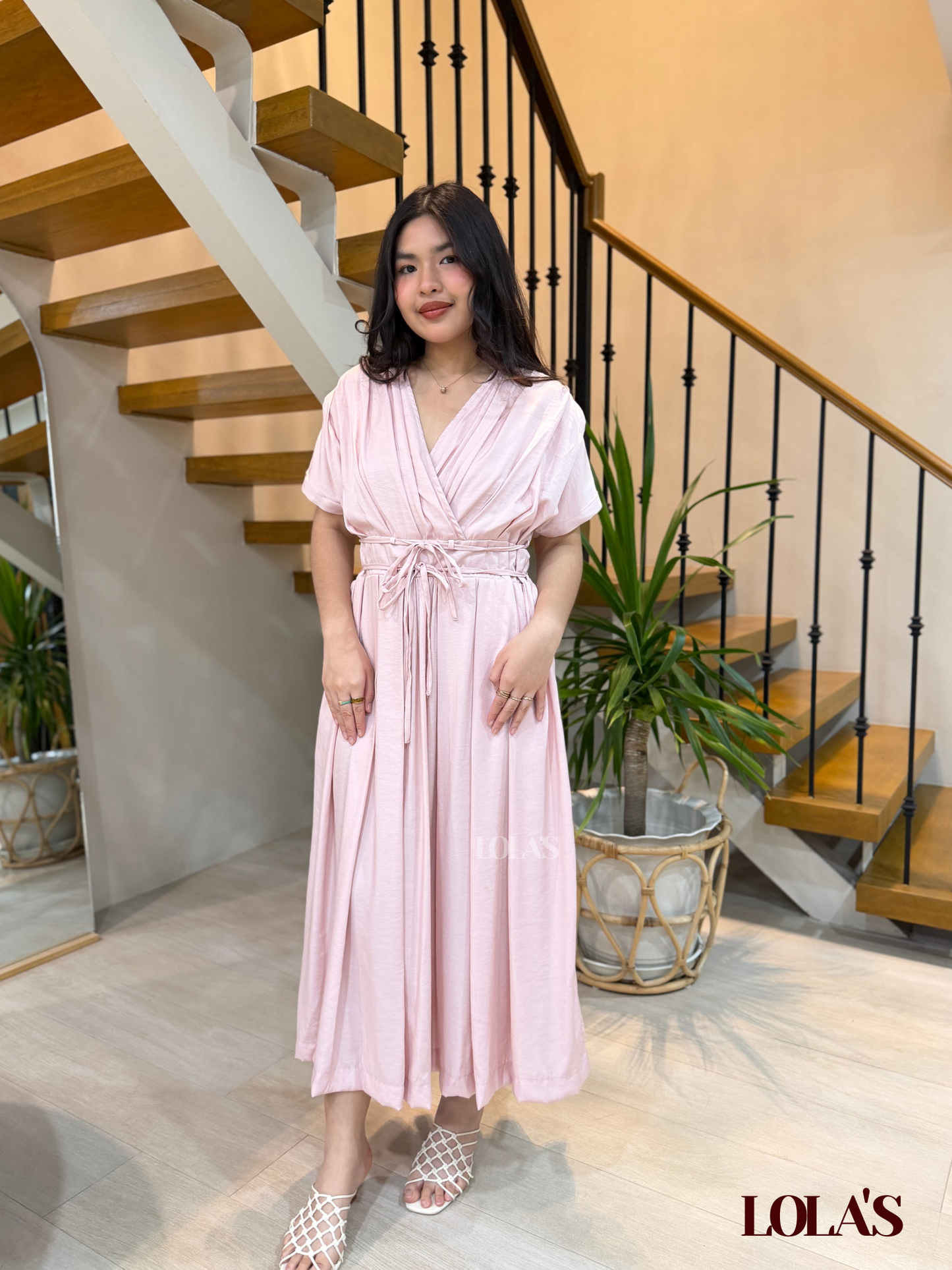 Kaye Dress (Dusty Rose)