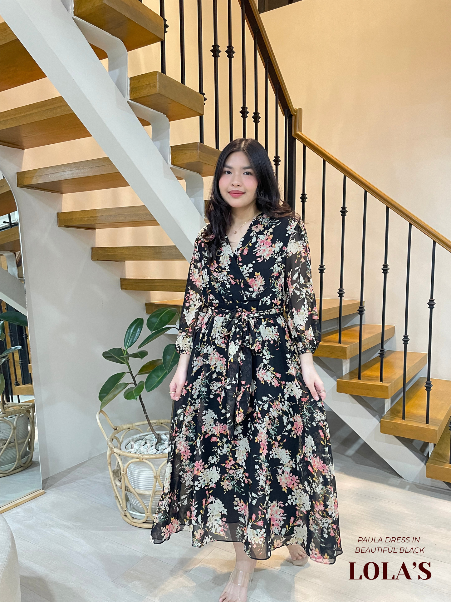 Paula Dress (Beautiful Black)