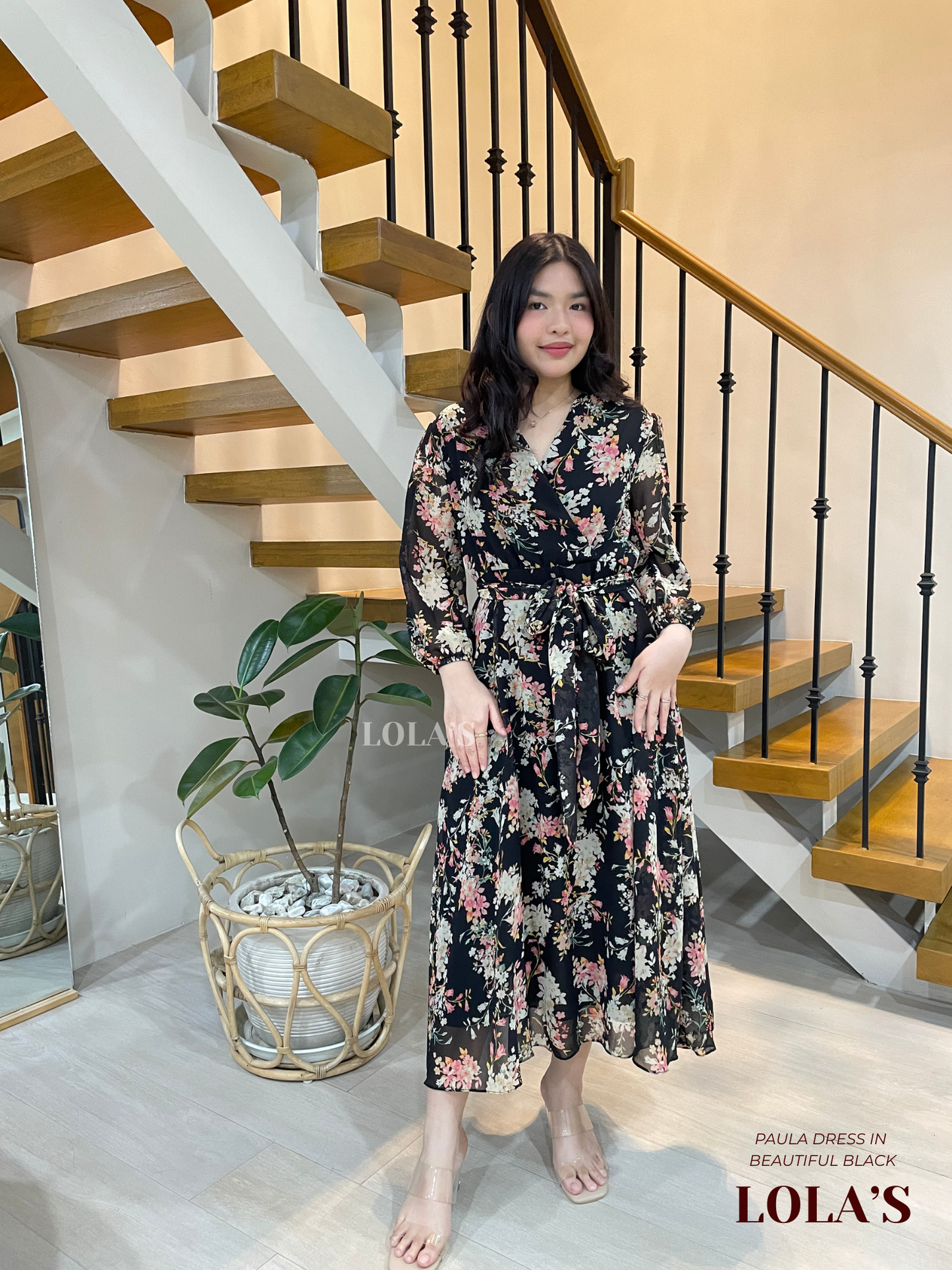 Paula Dress (Beautiful Black)
