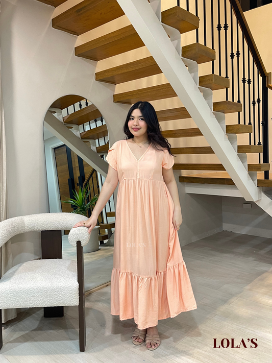 Jane Dress (Peach)