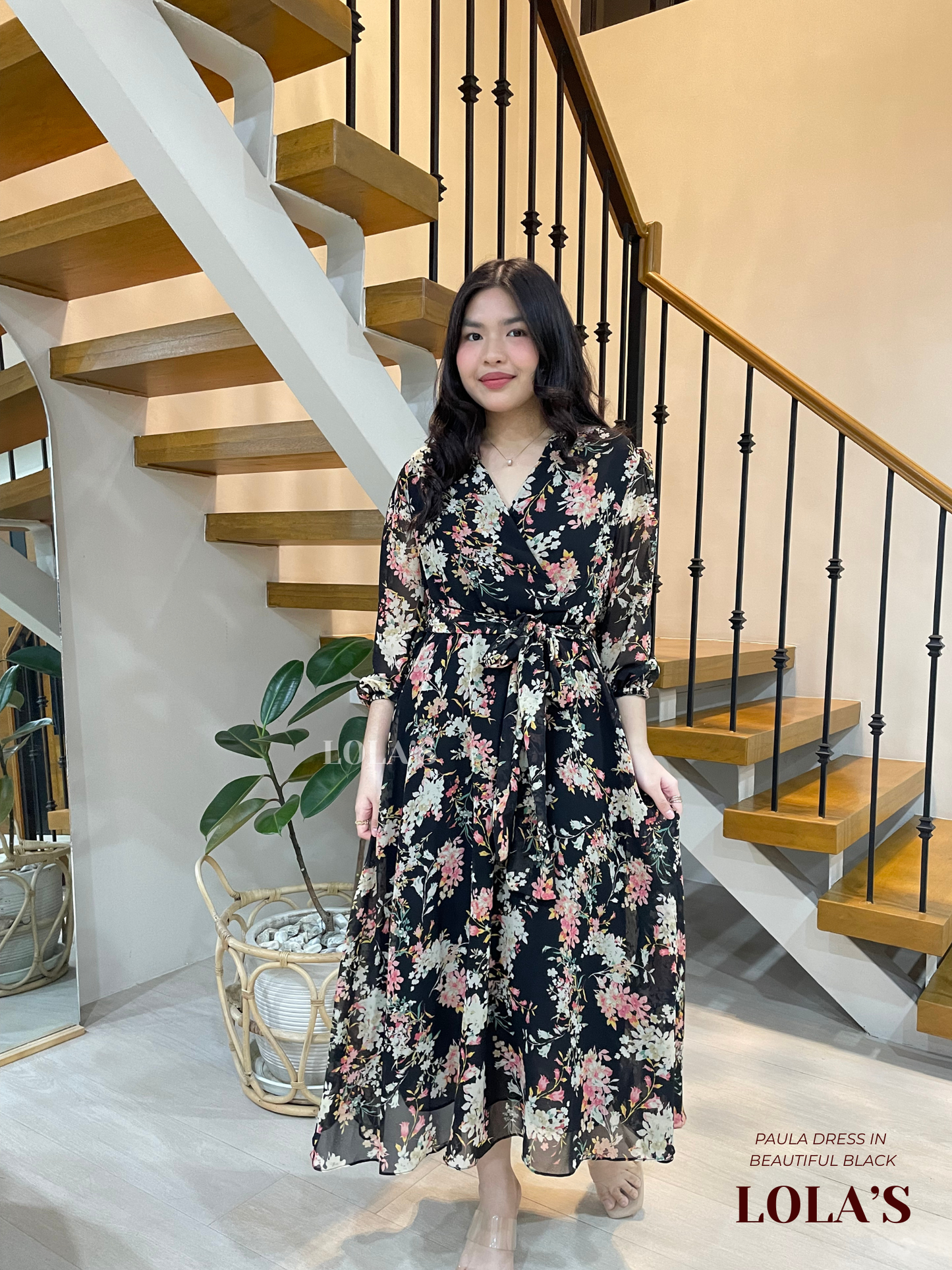 Paula Dress (Beautiful Black)