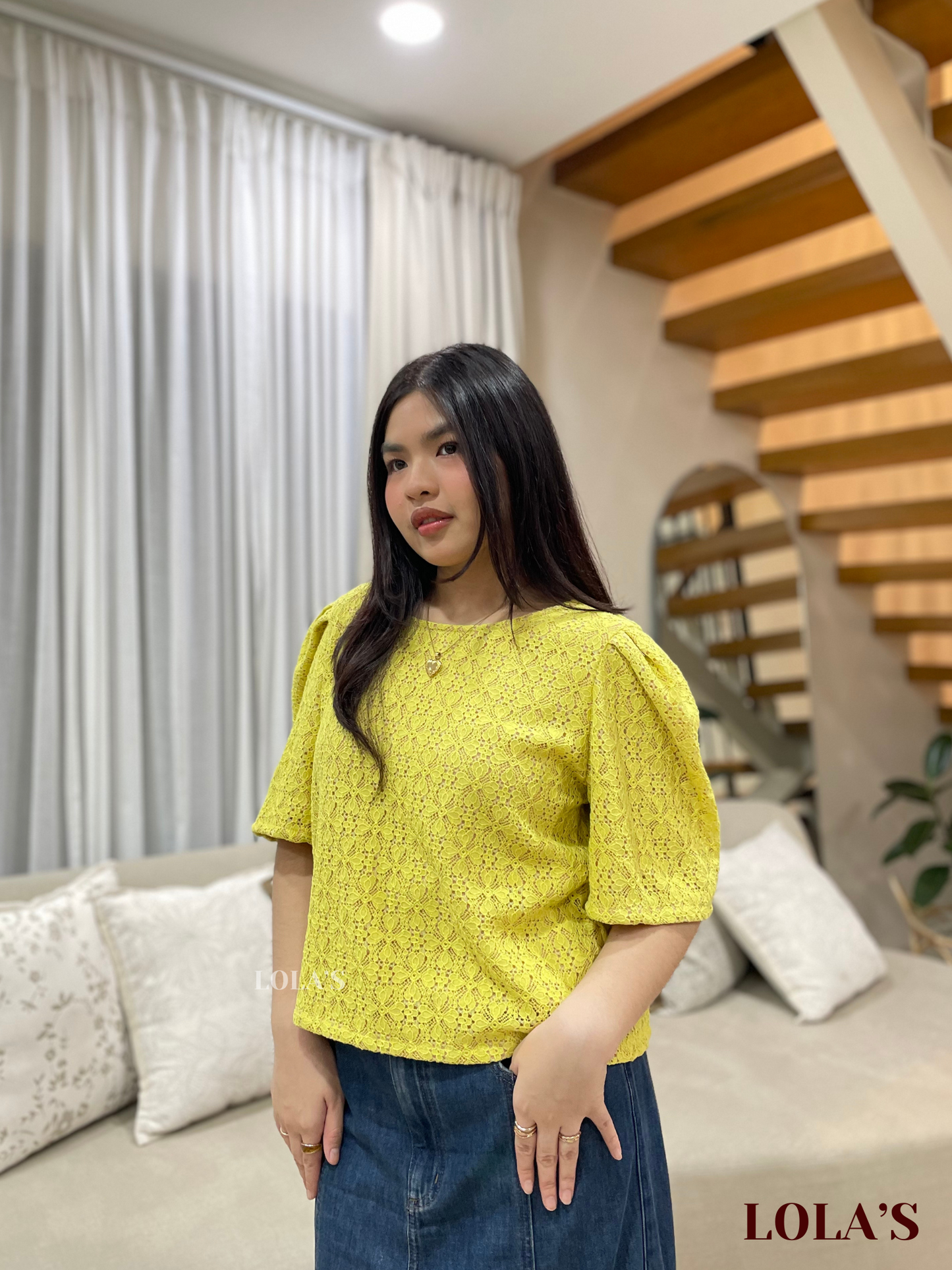 Vivian Top (Sunlit Lace)