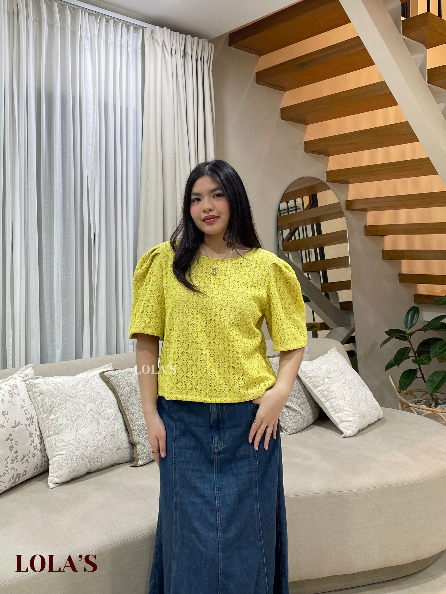 Vivian Top (Sunlit Lace)