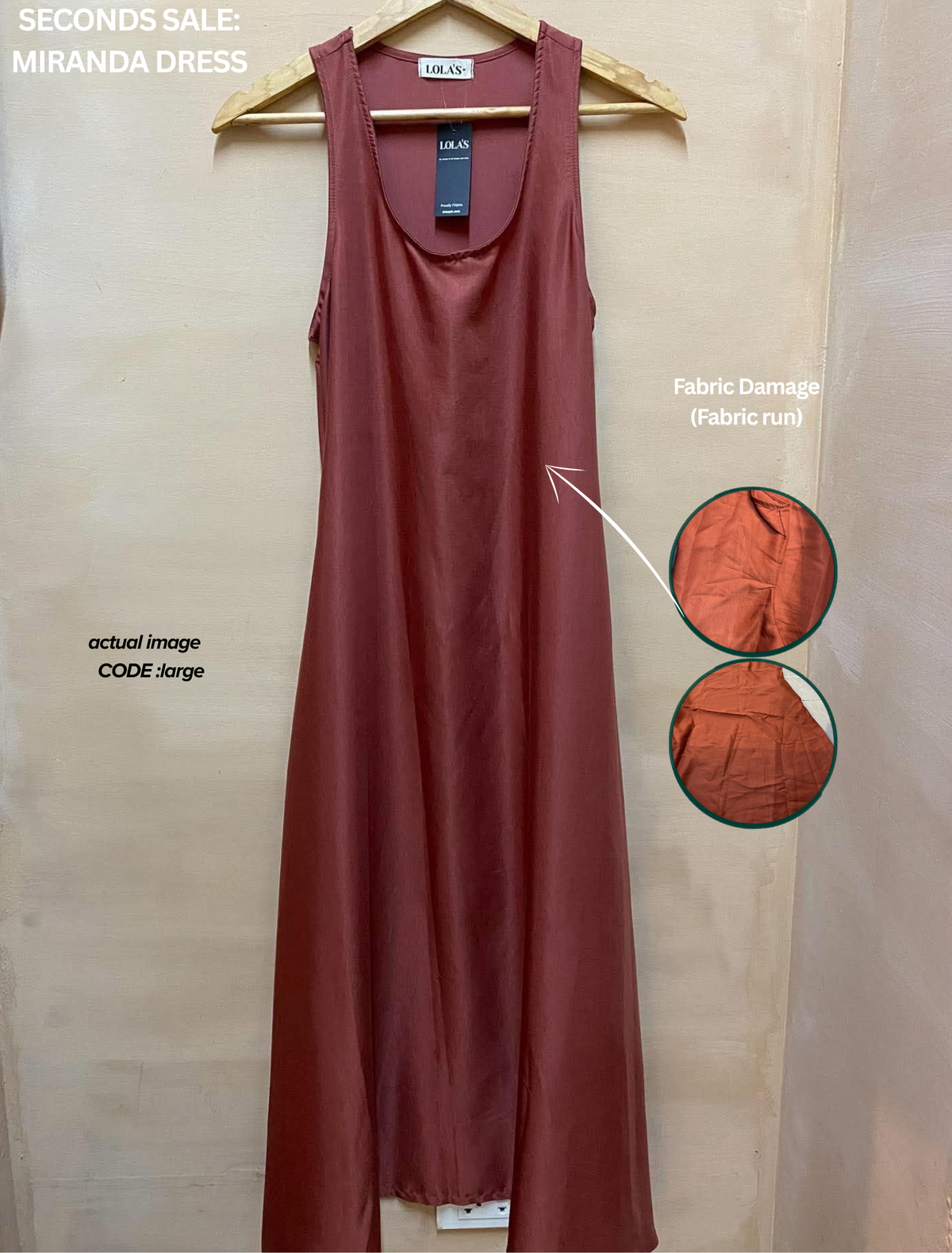 Miranda Dress (Seconds Sale)