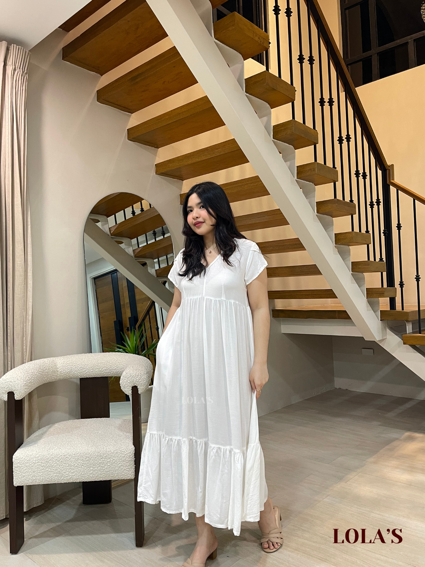 Jane Dress (White)