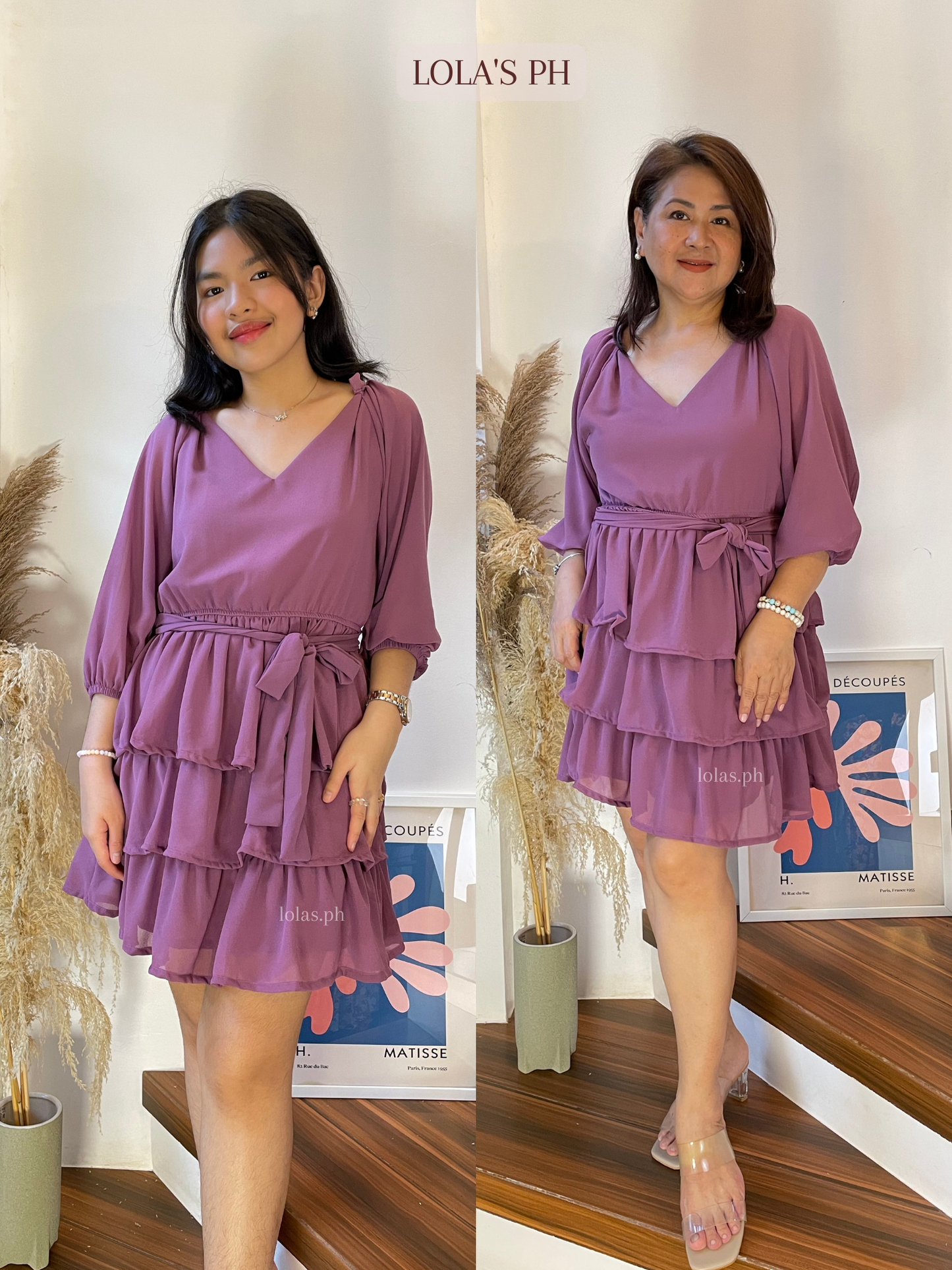 Mathilda Dress (Wildberry)