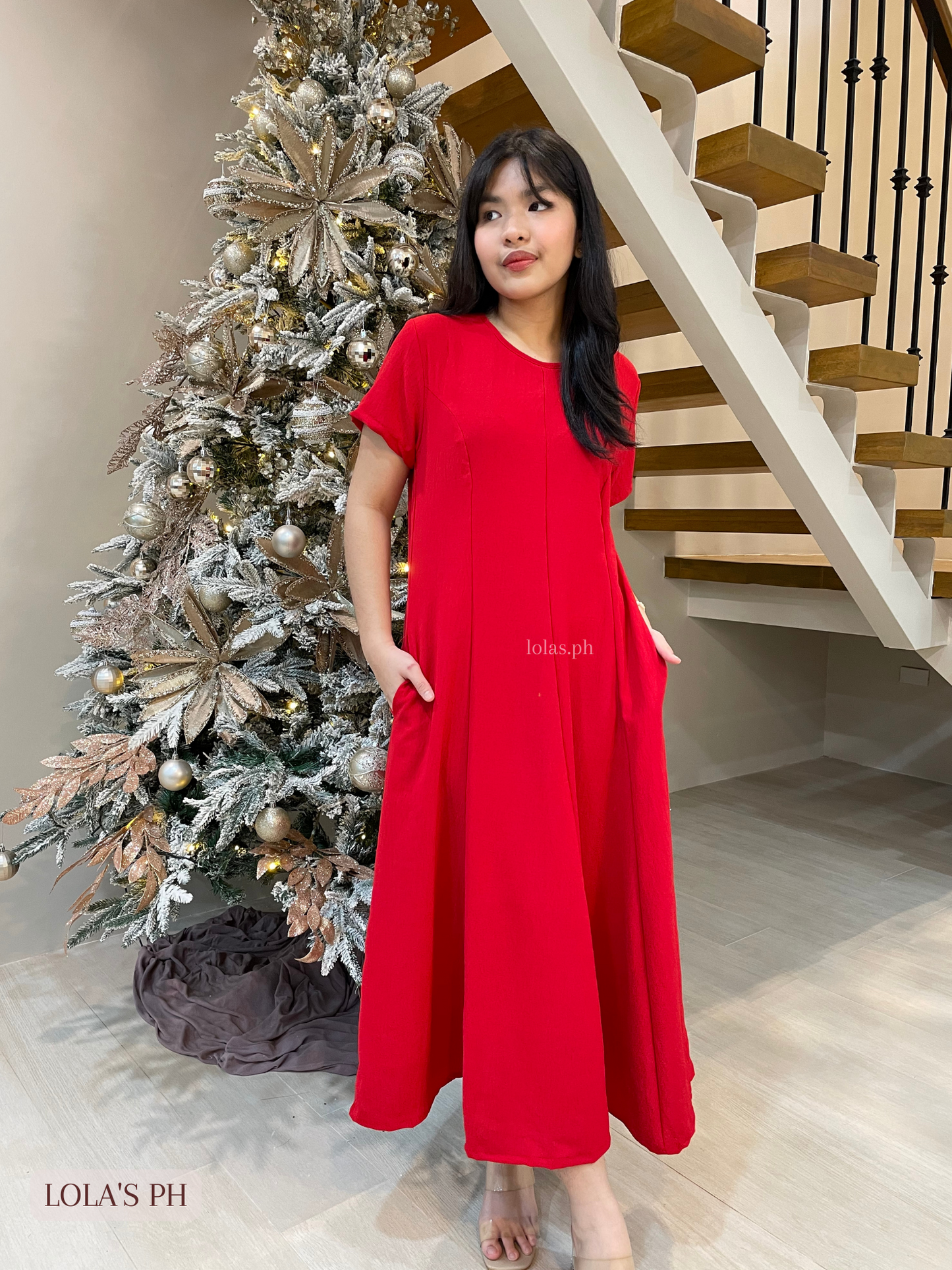 Kathleen Dress (Red)