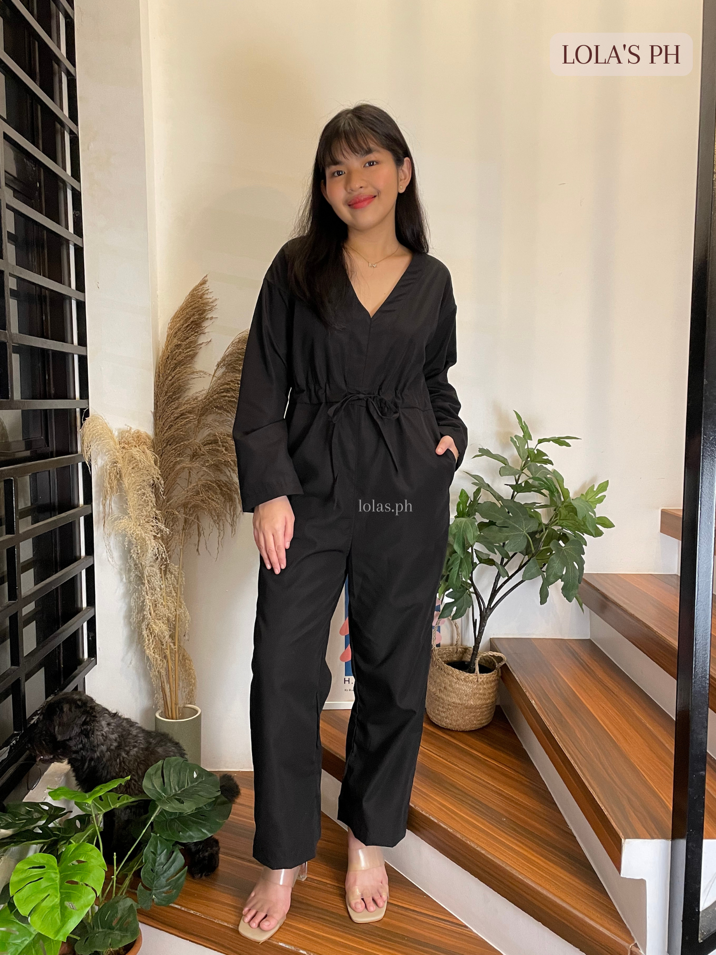 Farrah Jumpsuit (Black)