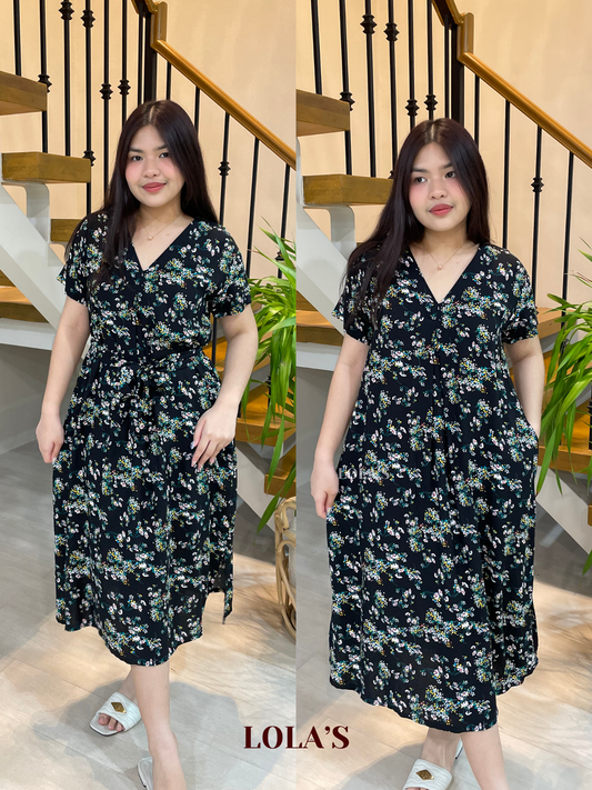 Tracy Dress (Black Spring)