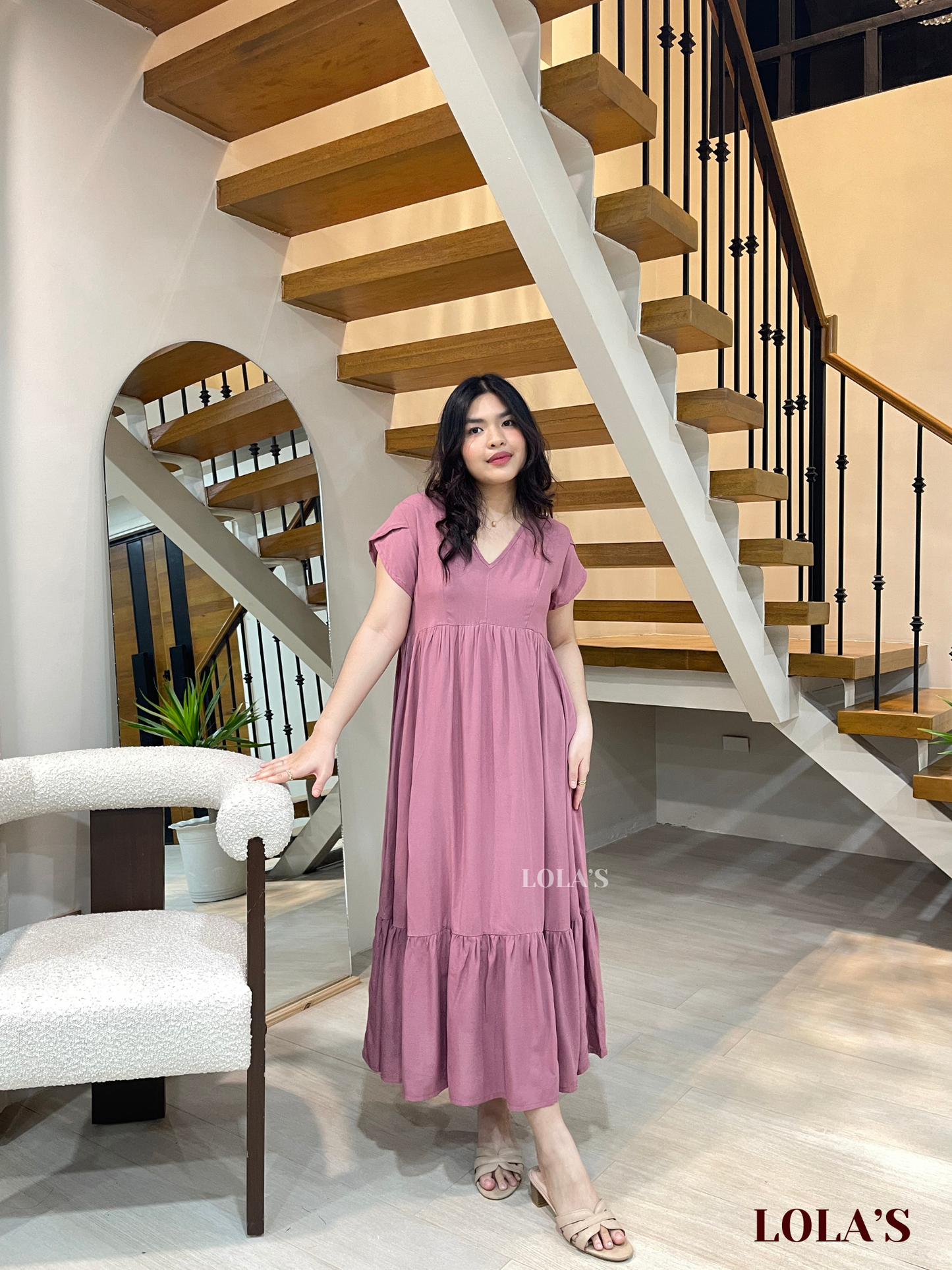 Jane Dress (Old Rose)