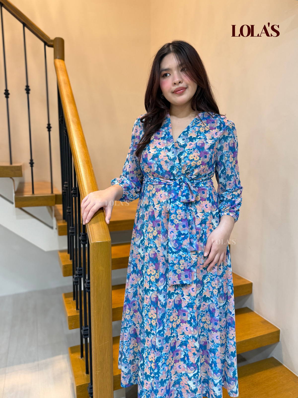 Paula Dress (Happy Blooms)
