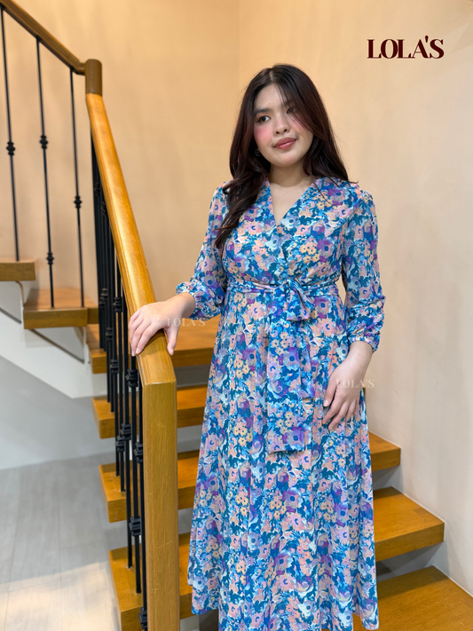 Paula Dress (Happy Blooms)
