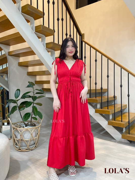 Adeline Dress (Red)