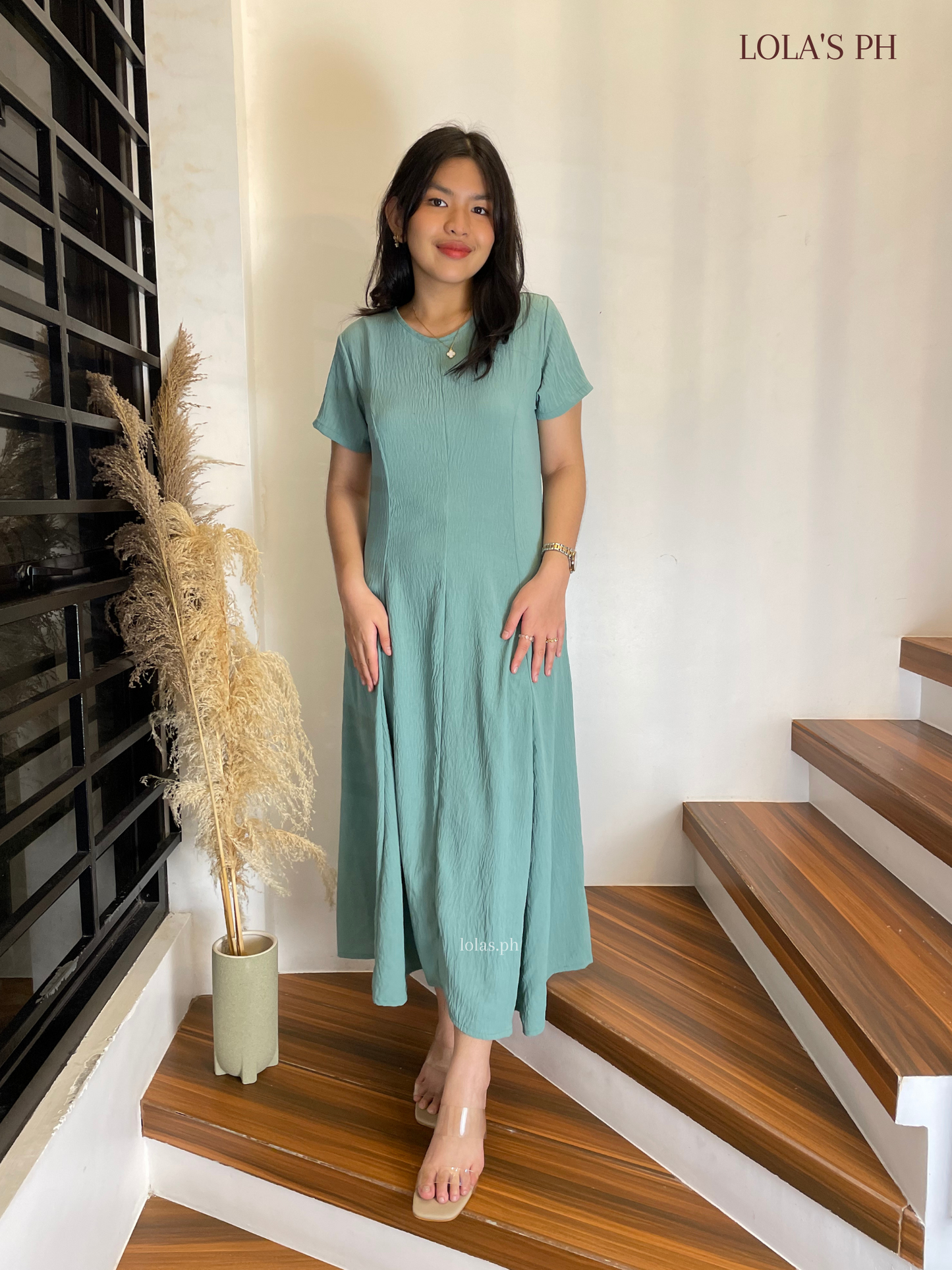 Kathleen Dress (Mint)