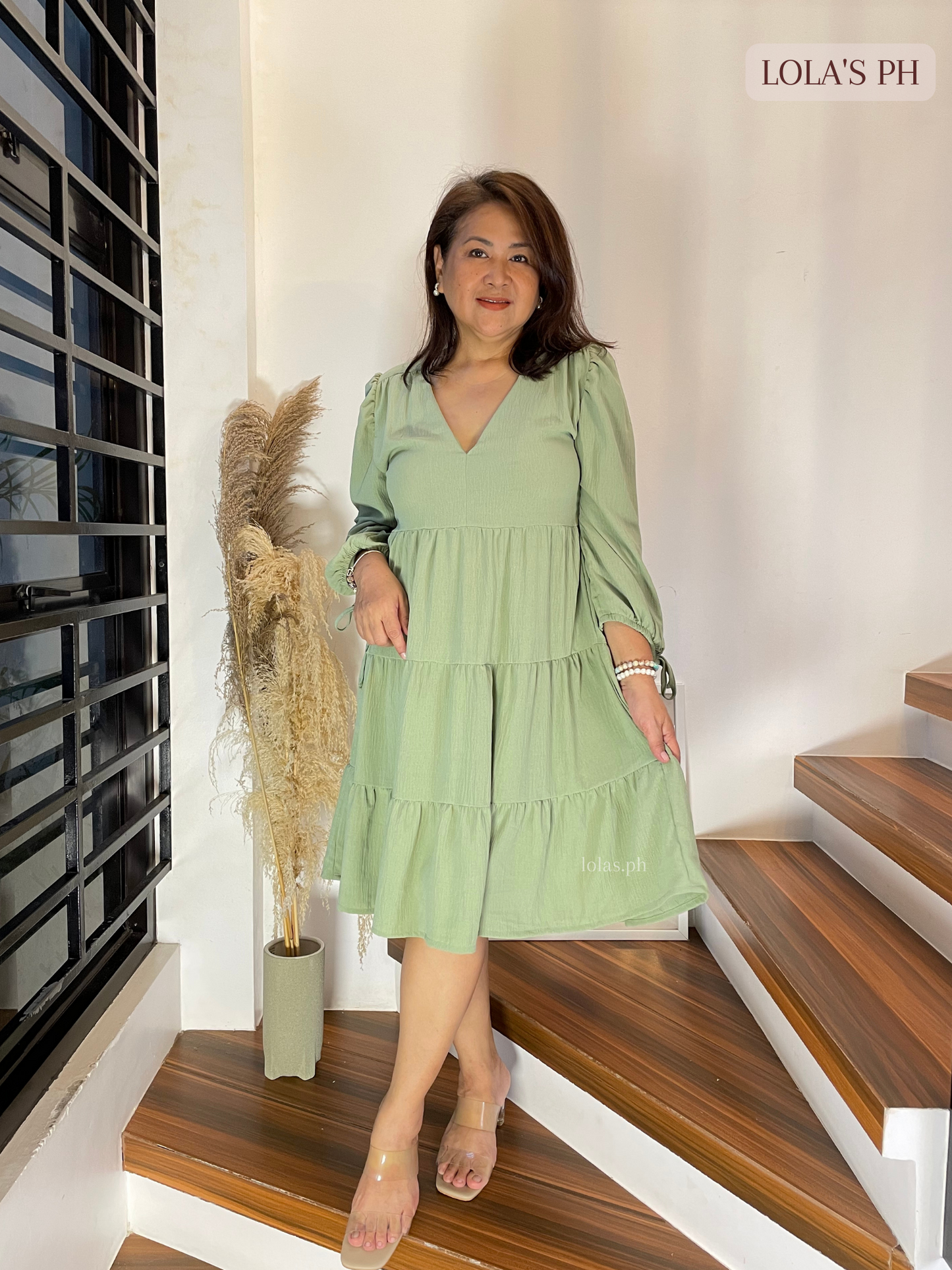 Claudia Dress (Mint)