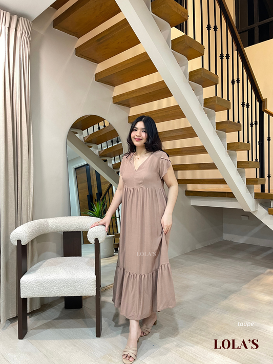 Jane Dress (Taupe)