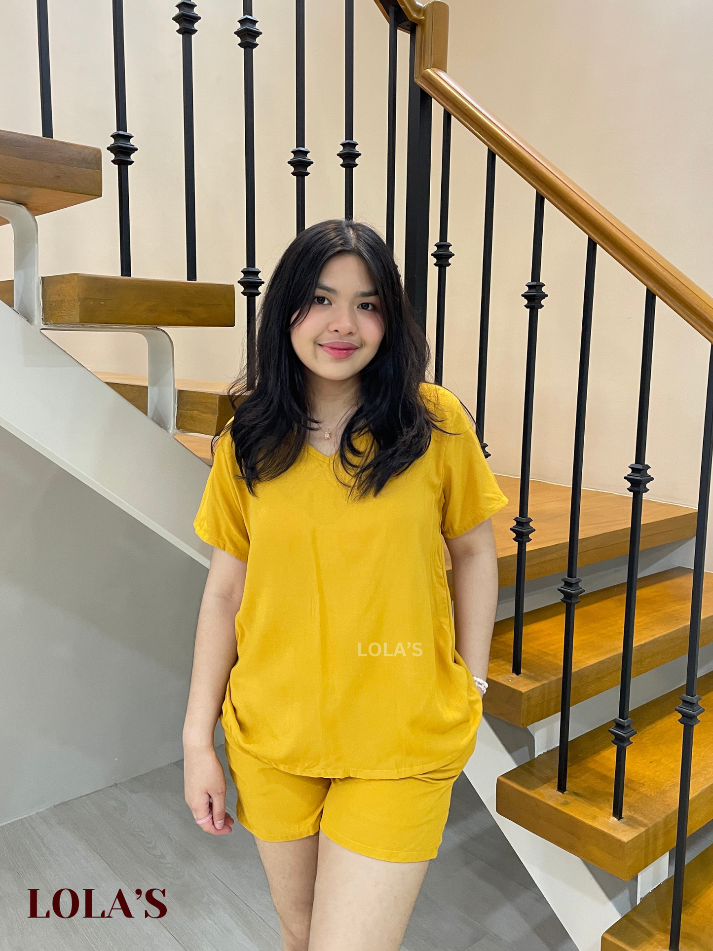 Terno | Loungewear Corodinates (Mustard)