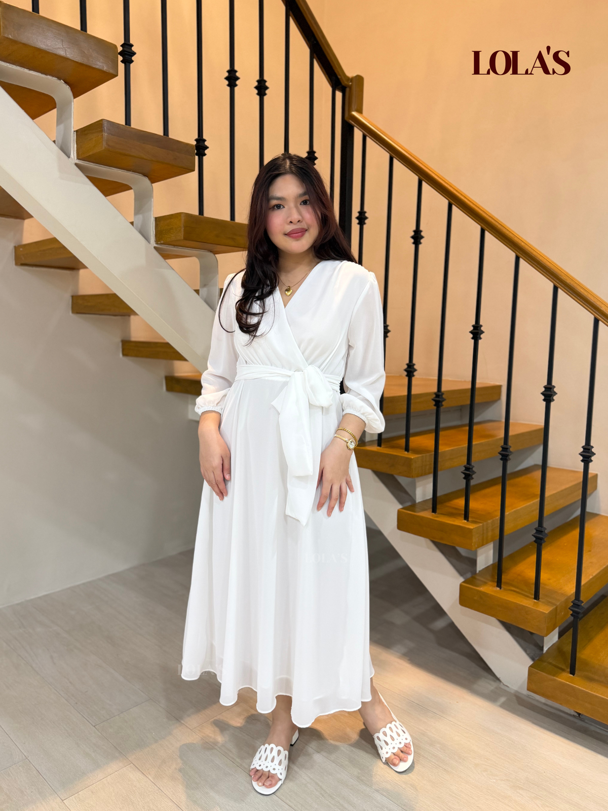 Paula Dress (White)
