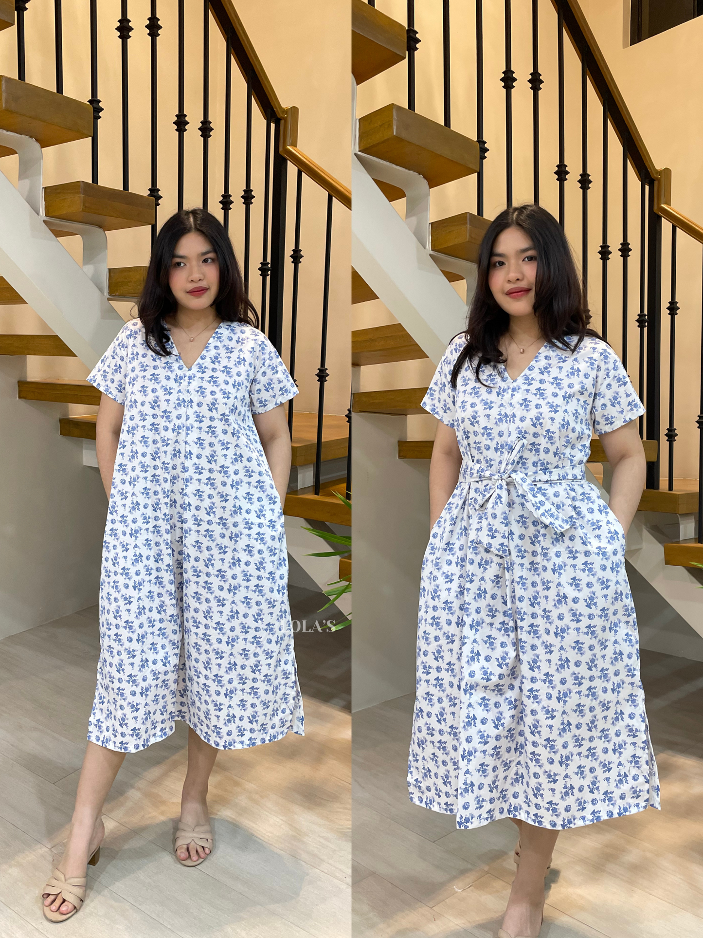 Tracy Dress (Morning Glory)