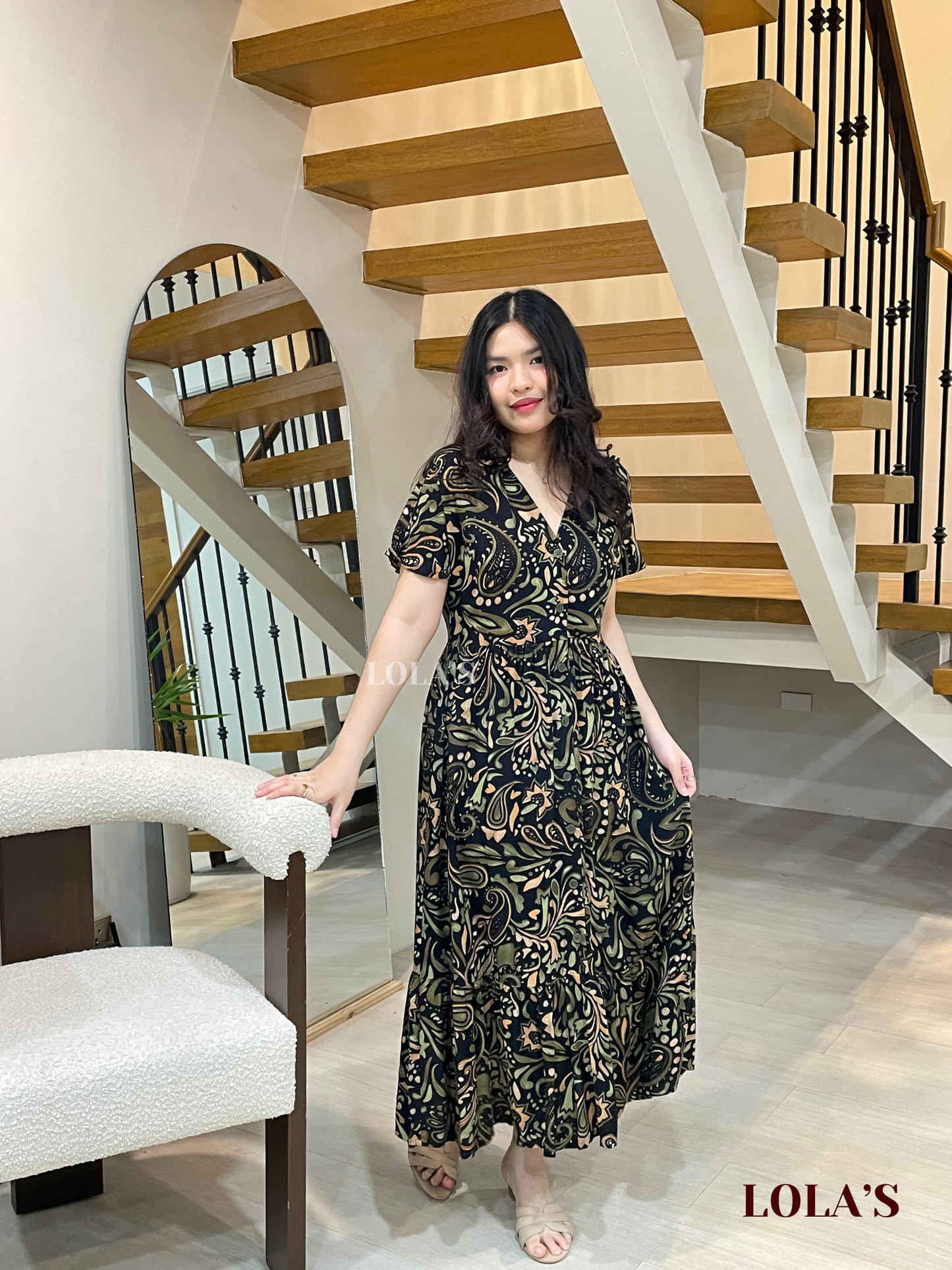 Regine Dress (Vintage Black)