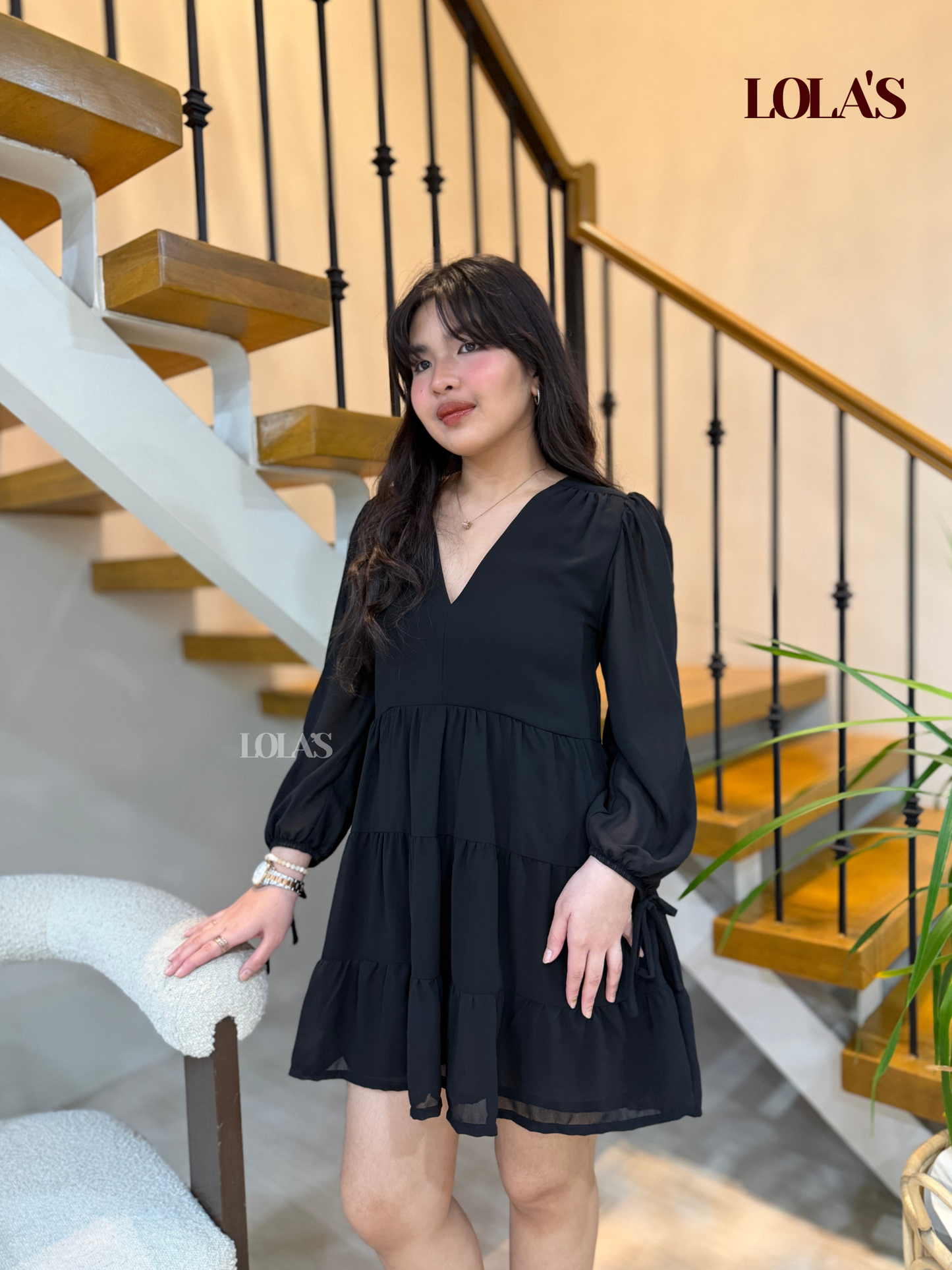 Monina Dress (Black)