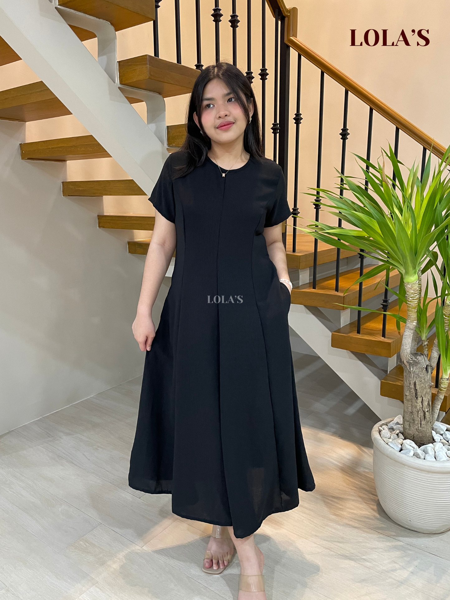 Kathleen Dress (Black)