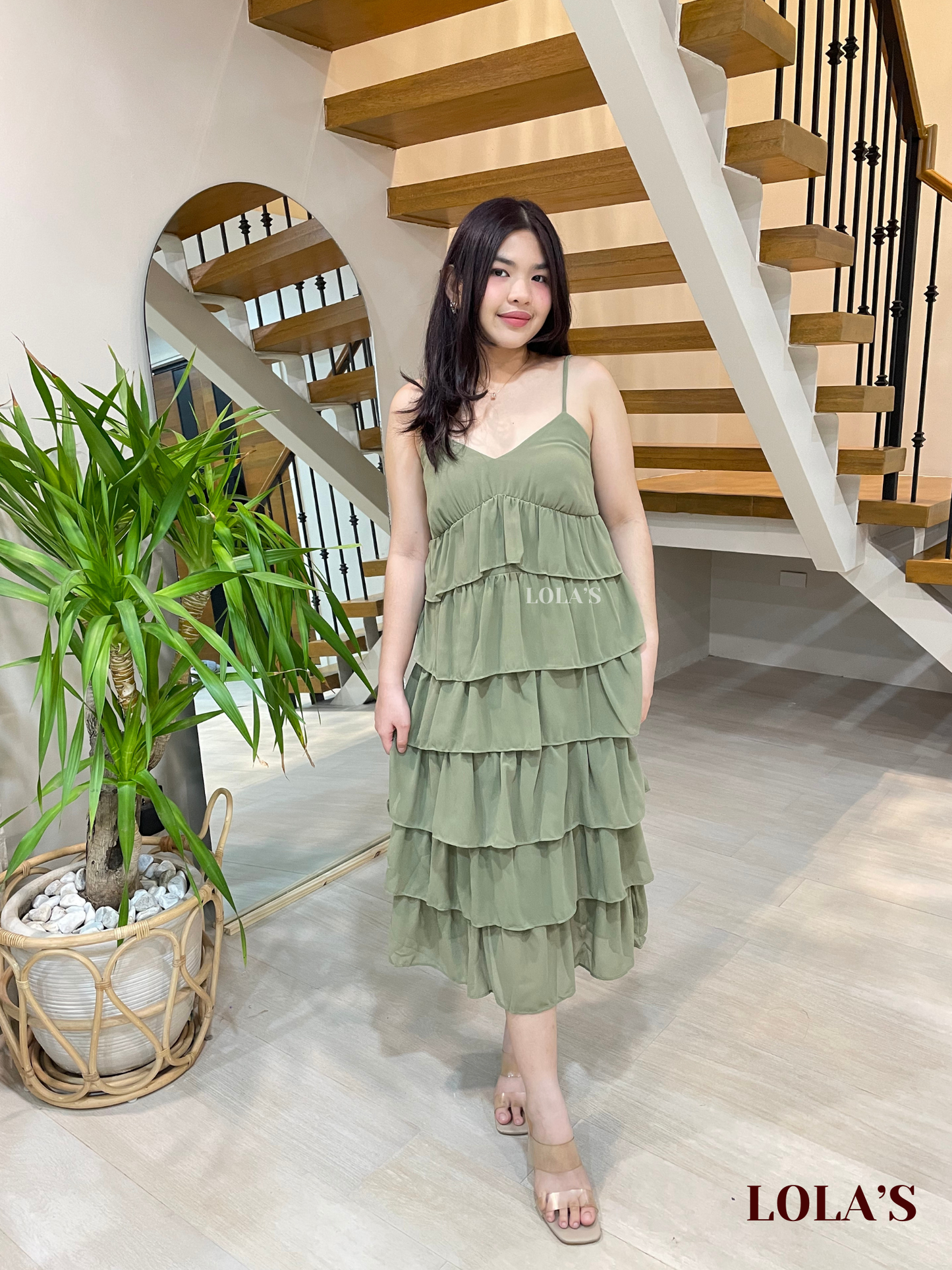 Mhyrr Dress (Sage Green)