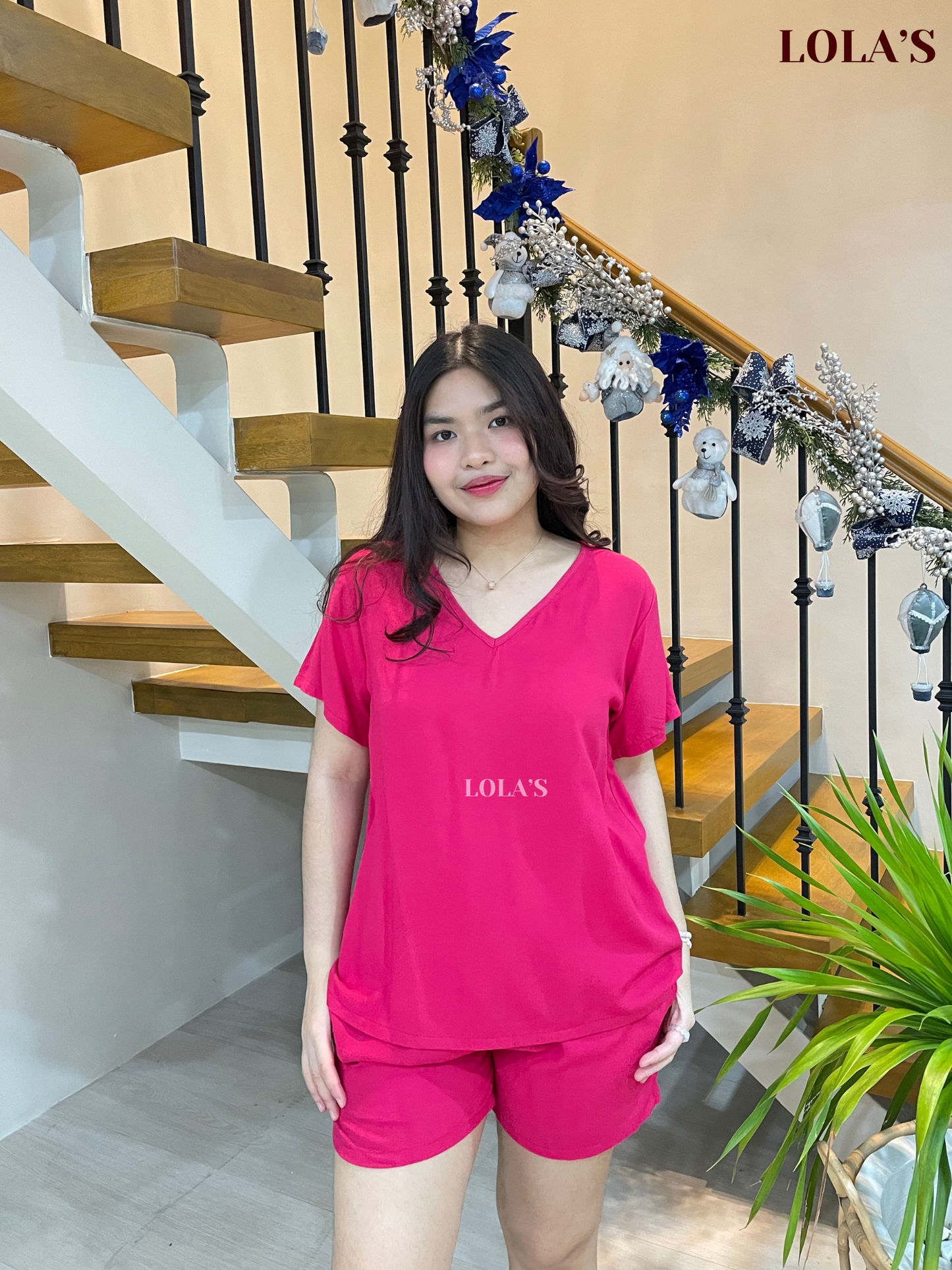 Terno Loungewear Coordinates (Magenta)