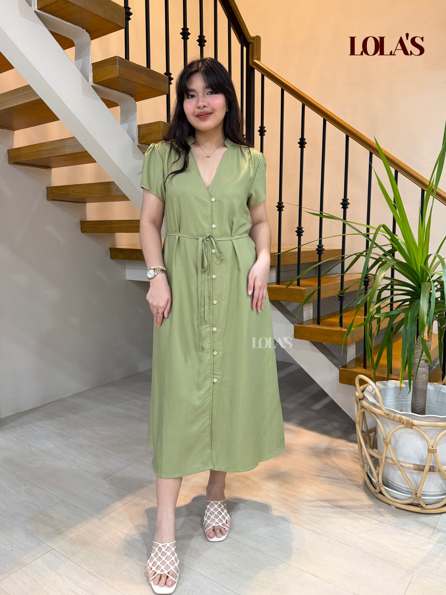 Kyle Dress (Matcha)