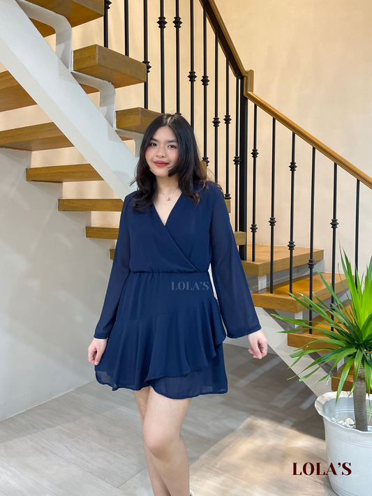 Lana Dress (Navy Blue)
