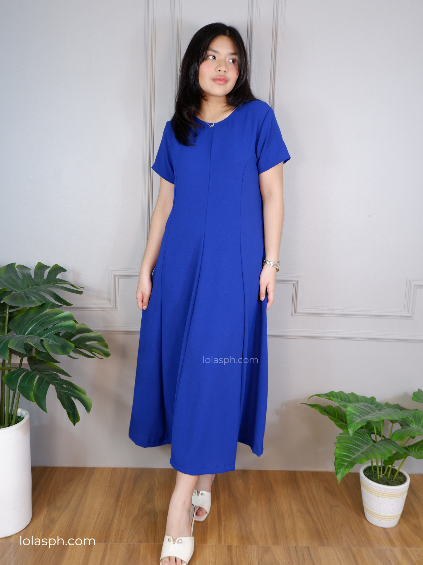Kathleen Dress (Royal Blue)