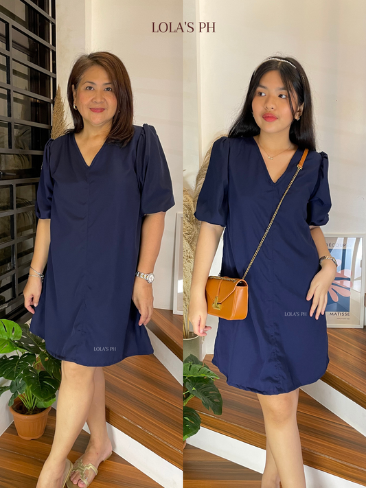 Rochelle Dress (Blue)