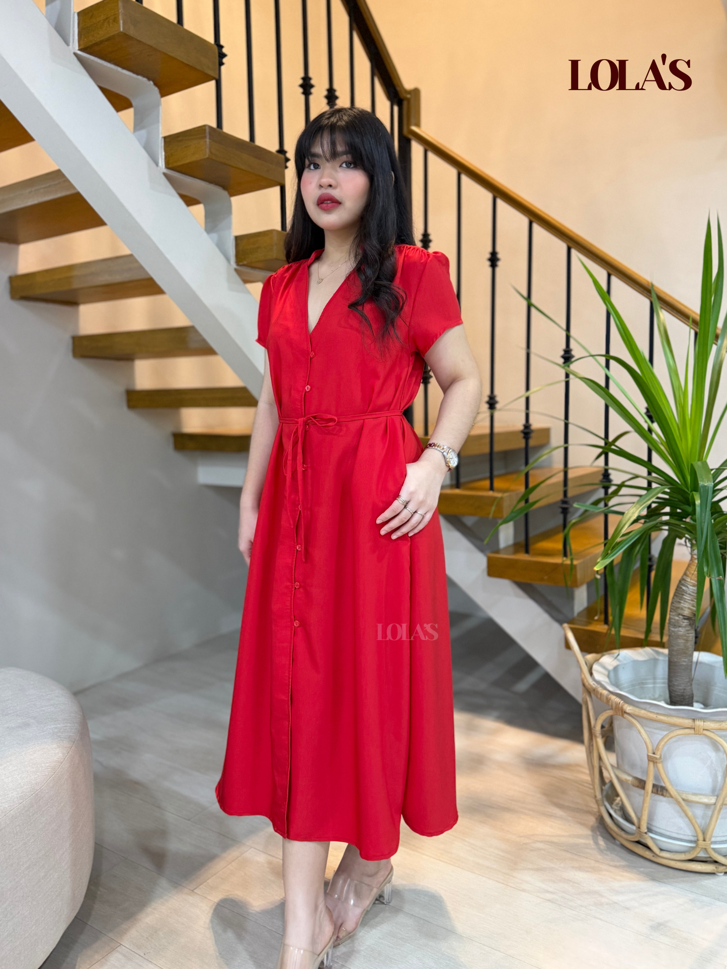 Kyle Dress (Red)