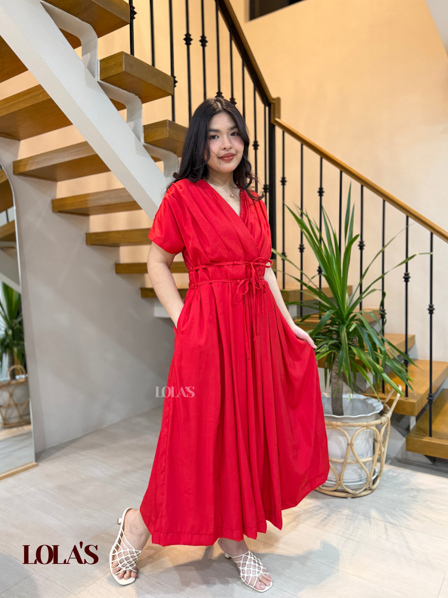 Kaye Dress (Red)