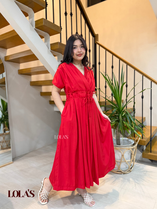 Kaye Dress (Red)