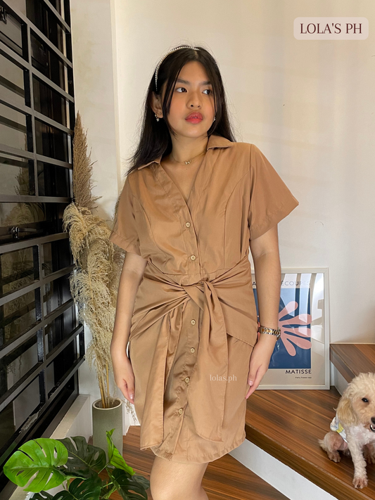 Jenina Dress (Nude)