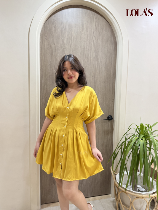 Felicia Dress (Mustard)