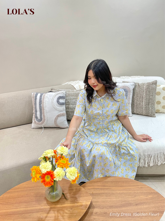 Emily Dress (Golden Fleur)