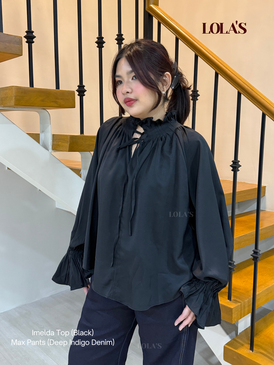 Imelda Blouse (Black)