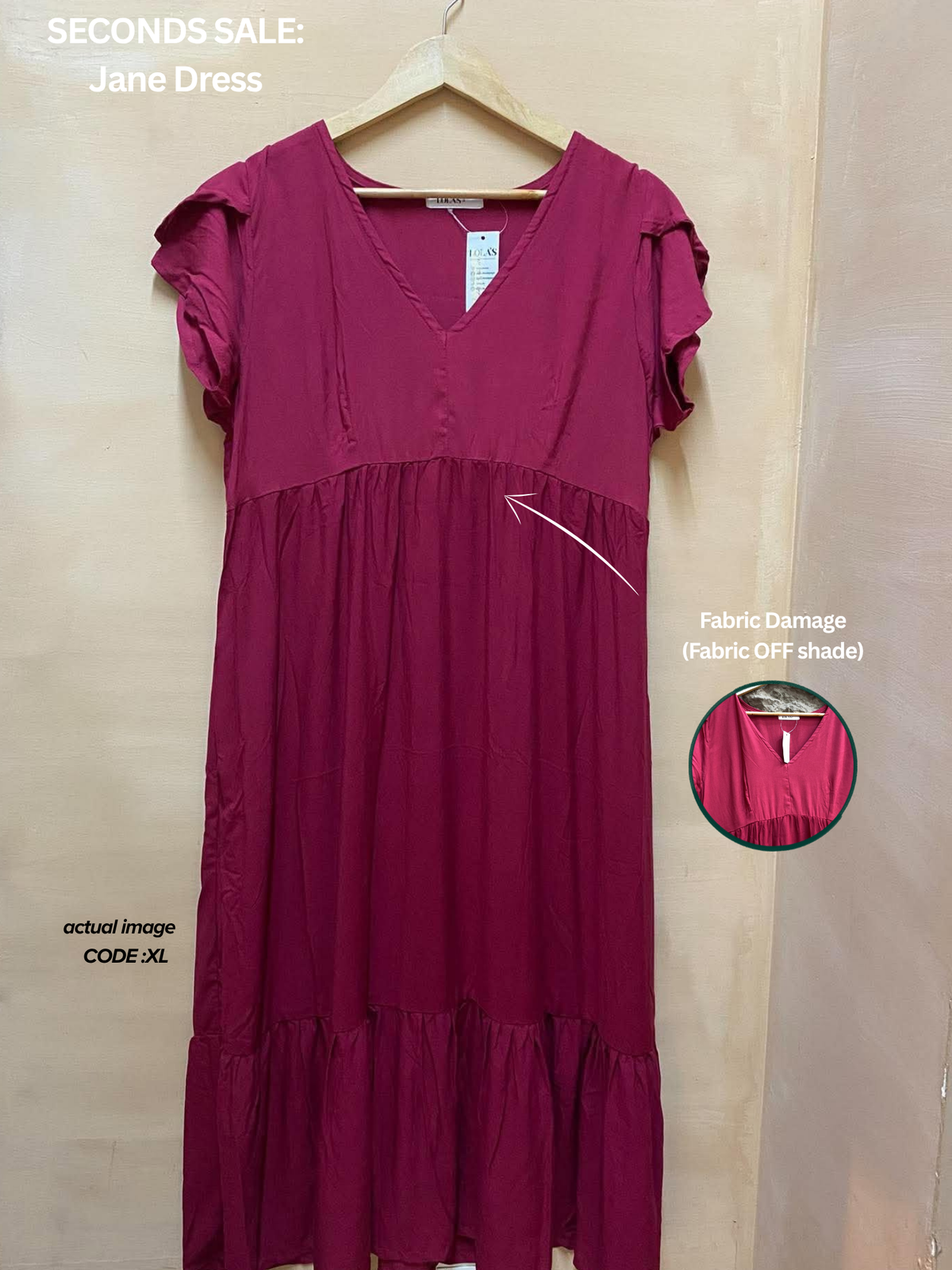 Jane Dress (Seconds Sale )